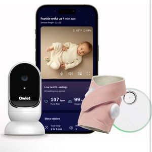Owlet Dream Duo Smart Sock 2  Baby Monitor